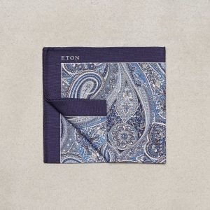 Eton Pocket Square Taskuliina Harmaa