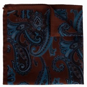 Eton Pocket Square Taskuliina Keltainen/oranssi