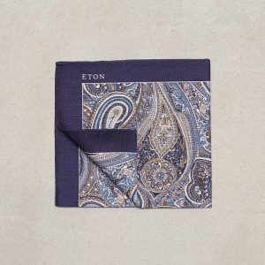 Eton Pocket Square Taskuliina Offwhite