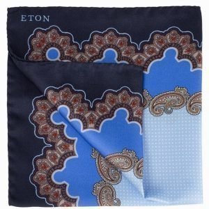 Eton Pocket Square Taskuliina Sininen