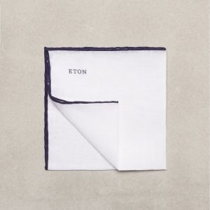 Eton Pocket Square Taskuliina Sininen