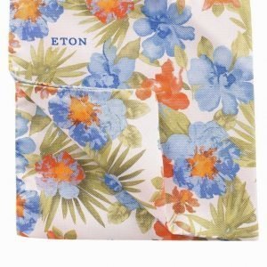 Eton Pocket Square Taskuliina Vihreä