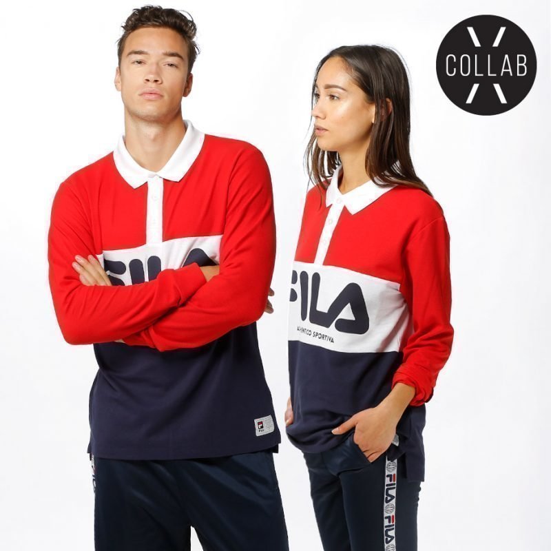 FILA Serebro Polo -longsleeve