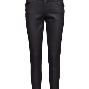 FIVEUNITS Penelope 374 Zip Black Coated Jeans skinny farkut