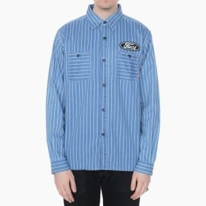 FUCT SSDD Striped Indigo Shirt