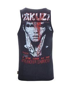 Face Of Evil Tank Dark Blue