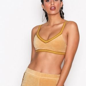 Fenty Puma By Rihanna V-Neck Crop Top Toppi Beige