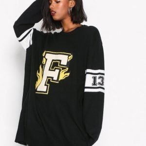 Fenty Puma By Rihanna Varsity Letter Sweater Svetari Musta