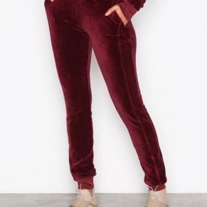 Fenty Puma By Rihanna Velour Fitted Track Pant Housut Winetasting