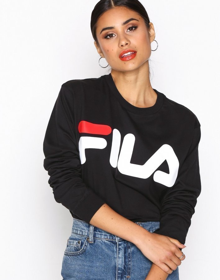 Kvalifikation Vågn op killing Fila Classic Logo Long Sleeve Svetari Black - Vaatekauppa24.fi