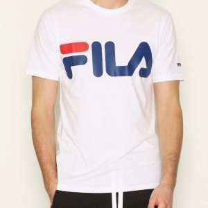 Fila Classic Logo T-Shirt T-paita Bright White