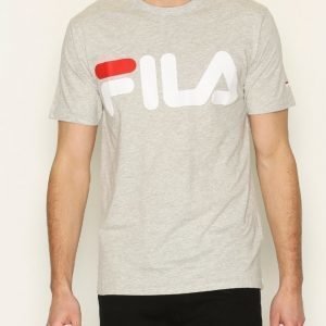 Fila Classic Logo T-Shirt T-paita Light Grey Melange