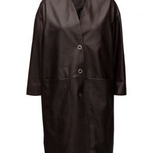 Filippa K Alicia Leather Coat päällystakki