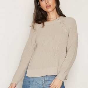 Filippa K Cotton Mix Slit Pullover Neulepusero Linen