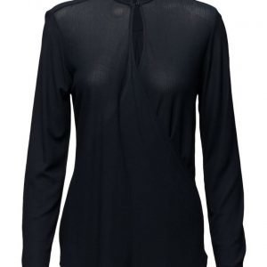 Filippa K Crepe Wrap Blouse pitkähihainen pusero