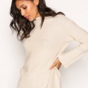 Filippa K Diagonal Rib Pullover Neulepusero Chalk