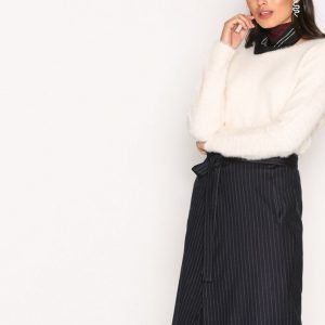 Filippa K Double Wrap Skirt Midihame Navy