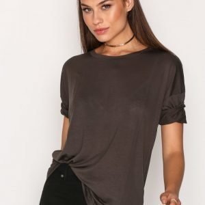 Filippa K Elbow Sleeve Swing Top T-Paita Hunter