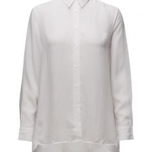 Filippa K High-Low Tencel Shirt pitkähihainen paita