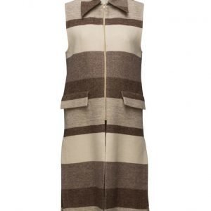 Filippa K Hollie Block Stripe Vest Coat villakangastakki