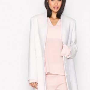 Filippa K Lara Coat Pitkä Takki Porcelain