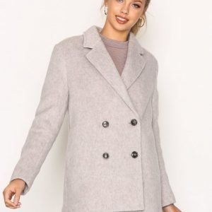 Filippa K Leigh Plush Peacoat Pitkä Takki Grey