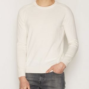 Filippa K M. Cotton Merino Sweater Neulepusero Ecru