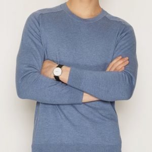 Filippa K M. Cotton Merino Sweater Neulepusero Light Blue