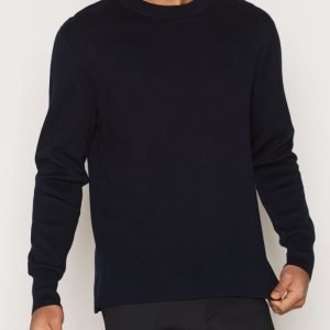 Filippa K M. Organic Cotton R-Neck Pusero Navy