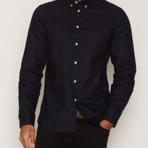 Filippa K M. Paul Oxford Shirt Kauluspaita Navy