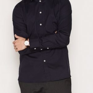 Filippa K M. Pierre Stretch Oxford Shirt Kauluspaita Navy