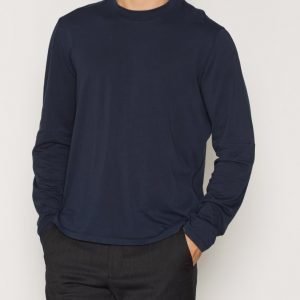 Filippa K M. Tencel Cotton L/S Pusero Navy