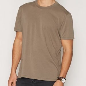 Filippa K M. Tencel Cotton Tee T-paita Greige