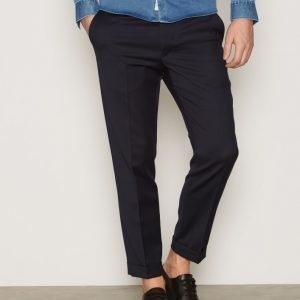 Filippa K M. Terry Gabardine Pants Housut Navy