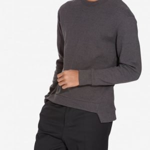 Filippa K M. Twotone Sweatshirt Pusero Dark Grey