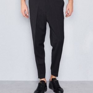 Filippa K Noah Zipped Slacks Dk Grey Melange