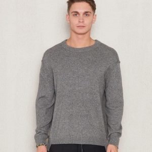 Filippa K Organic Cotton/Yak Sweater Grey Melange
