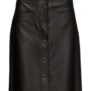 Filippa K Panel Button Leather Skirt mekko