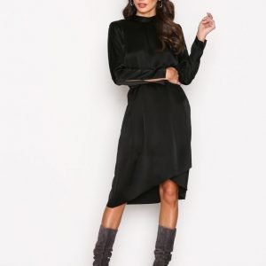 Filippa K Shiny Party Dress Kotelomekko Black