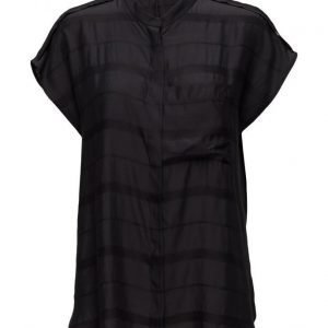 Filippa K Structure Stripe Shirt lyhythihainen pusero