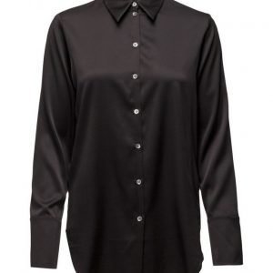 Filippa K Tailored Silk Shirt pitkähihainen pusero