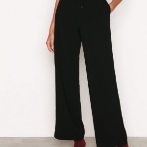 Filippa K Teo Drawstring Pant Housut Black