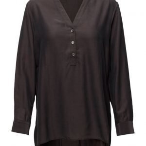 Filippa K V-Neck Popover Blouse pitkähihainen pusero