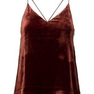 Filippa K Velvet Strap Top hihaton pusero