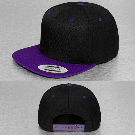 Flexfit Snapback Lippis Musta