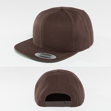 Flexfit Snapback Lippis Ruskea