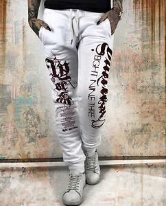 Fly Or Die Joggers White