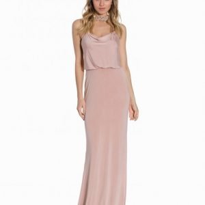 Forever Unique Mae Dress Kotelomekko Light Beige