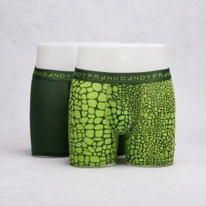 Frank Dandy 2-Pack Boxer Crocodile Green