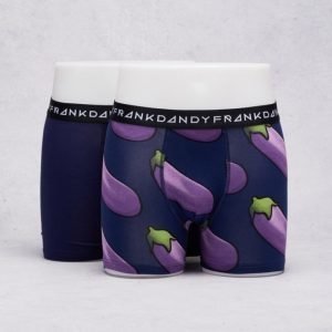 Frank Dandy 2-Pack Boxer Eggplant Navy/Navy